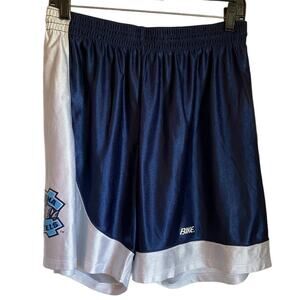 Sporty Bike Tar Heels Basketball Shorts Size L Elastic Waist Collegiate